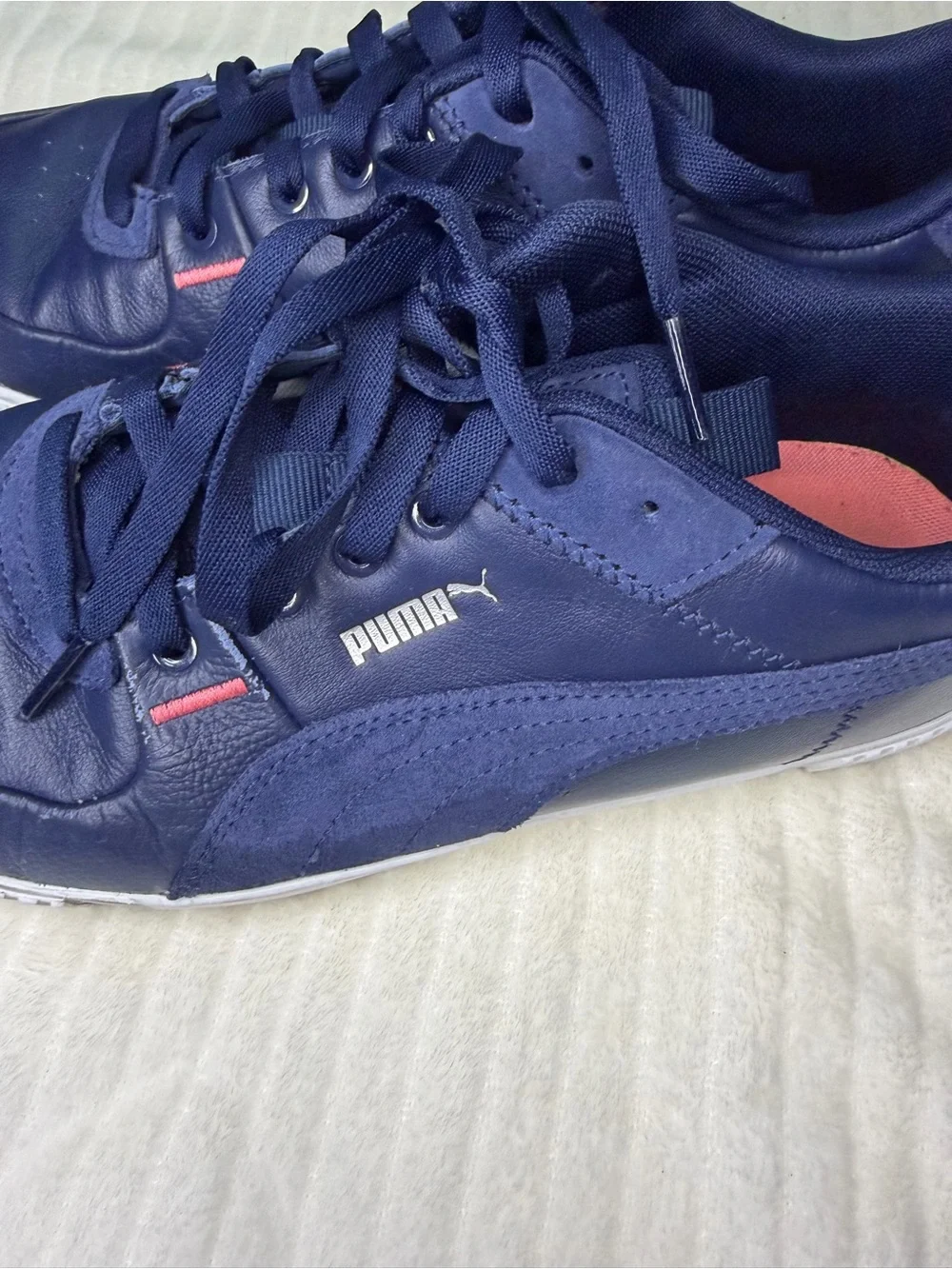 PUMA Cali G Spikeless Golf Shoes Navy Blue - Women's Size 9.5